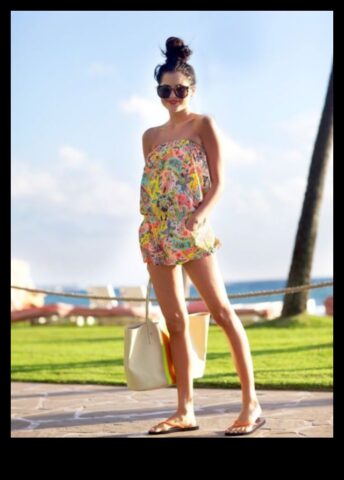 Plaj Babes için Seaside Glam Chic Yaz Kıyafetleri